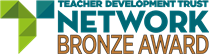 Teacher development trust bronze award small