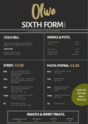 Sixth Form Spring Menu '25 (1)